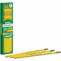 Ticonderoga No. 2.5 Pencils - Black Lead - # 2.5 - Yellow Cedar Barrel - 12 / Box