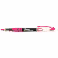 Sharpie Accent Highlighter - Liquid Pen - Micro Chisel Marker Point - Fluorescent Pink Ink - Pigment-based - 1 Dozen
