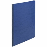 GBC Letter Recycled Report Cover with Fastener - 3" (76.20 mm) Folder Capacity - 8 1/2" (215.90 mm) x 11" (279.40 mm) - 3" (76.20 mm) Fastener Capacity - 20 pt. (7.04 mm) - Pressboard - Dark Blue - 60% Recycled