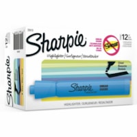 Sharpie Highlighter - Chisel Marker Point - Blue Ink - 1 Dozen