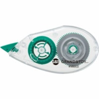 Grand & Toy Correction Tape - White Tape - Film-based - Clear - Film - 2 / Pack